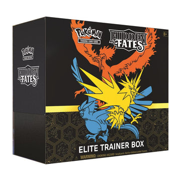 Hidden Fates Elite Trainer Box, scellé d'usine
