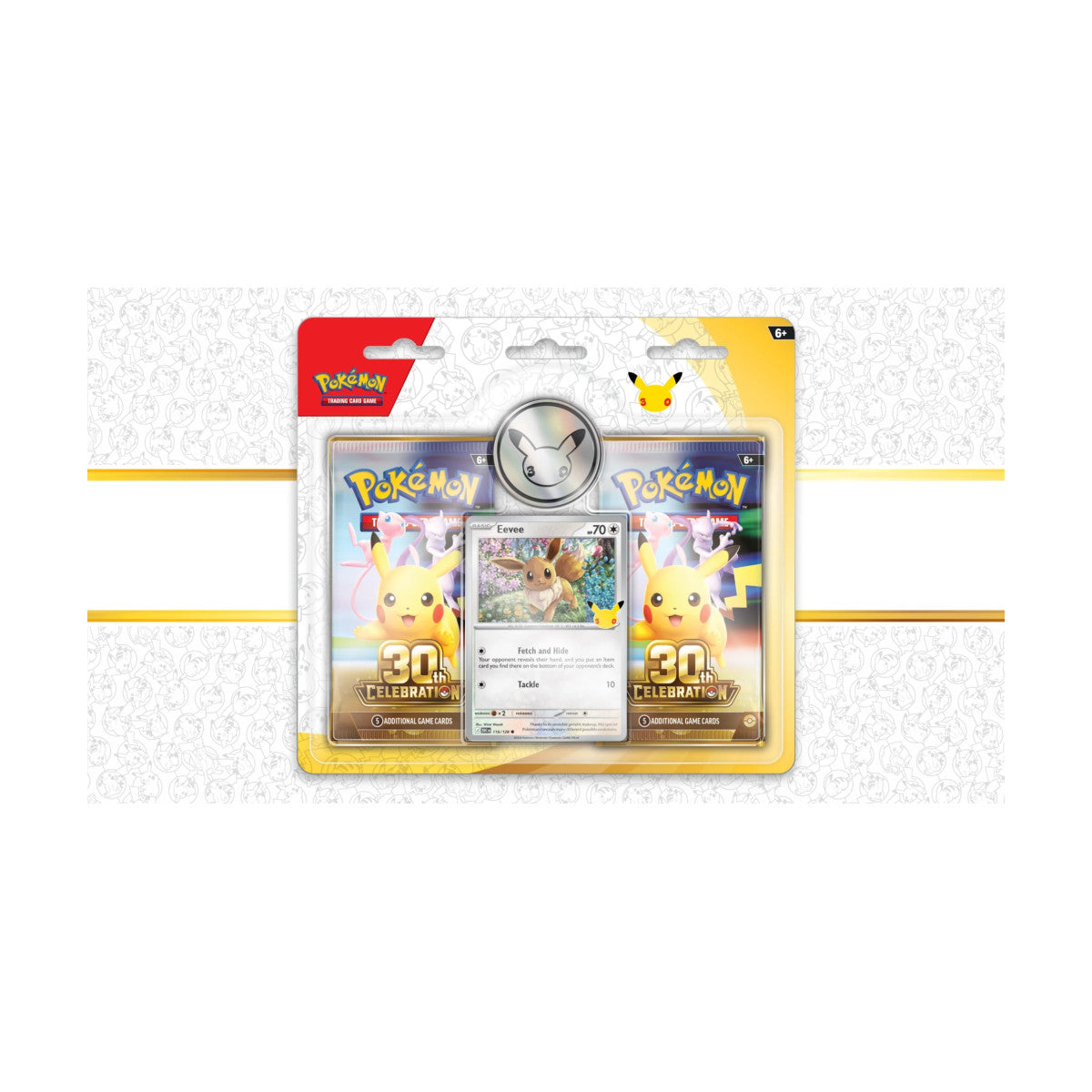 30th Celebration Eevee 2-Pack Blister, scellé d'usine