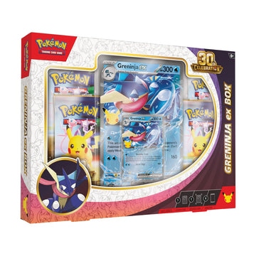 30th Celebration Pokémon ex Box—Greninja ex, scellé d'usine