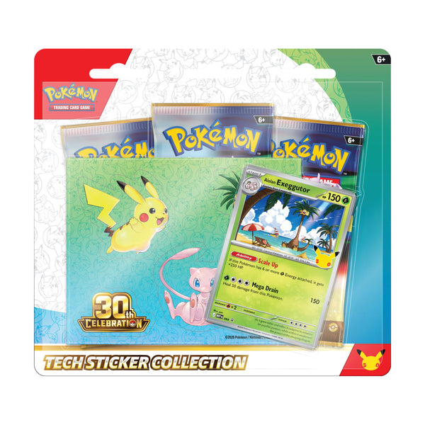 Alolan Exeggutor Tech Sticker Collection