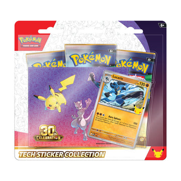 Lucario Tech Sticker Collection, scellé d'usine